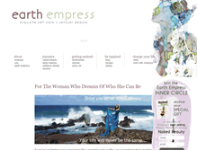 Tablet Screenshot of earthempress.com